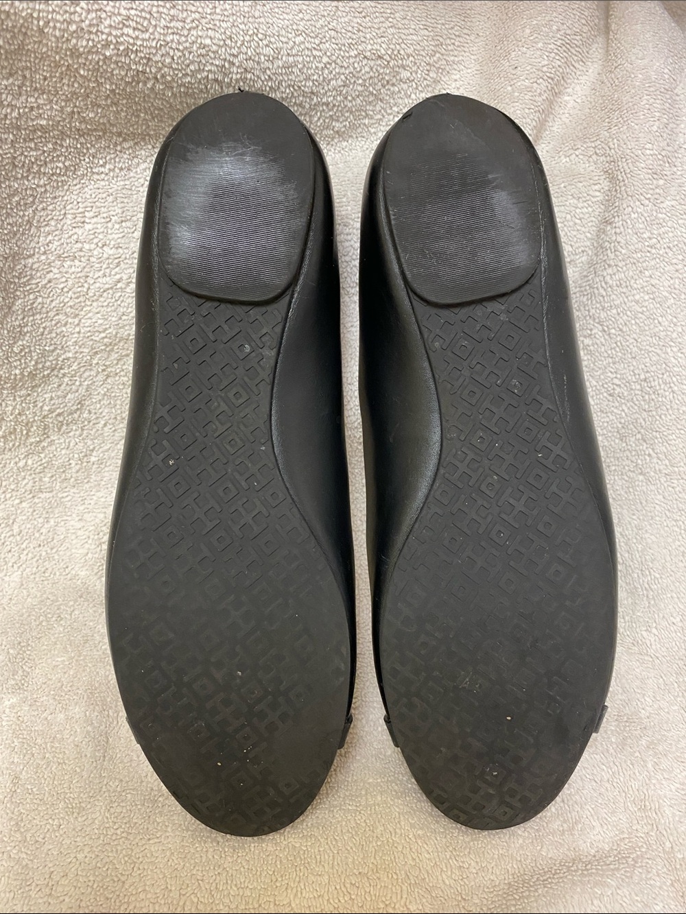 Tory Burch Mini Miller Leather Ballet Flats - Picture 7 of 11
